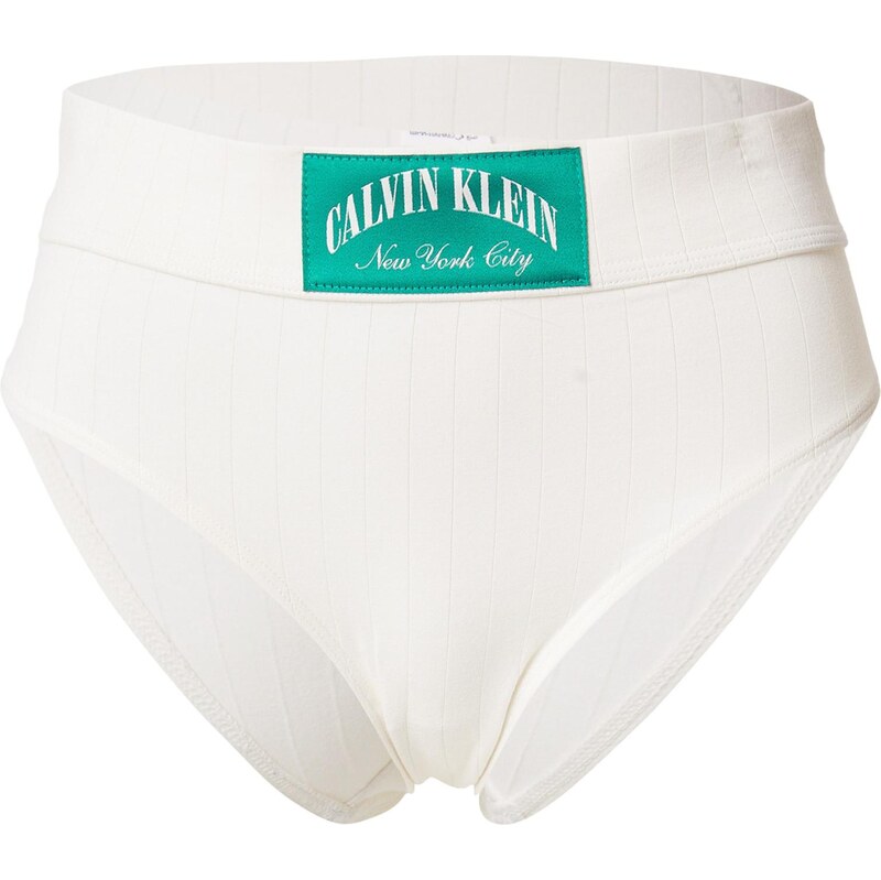 Calvin Klein Underwear Nohavičky smaragdová / biela 68160453