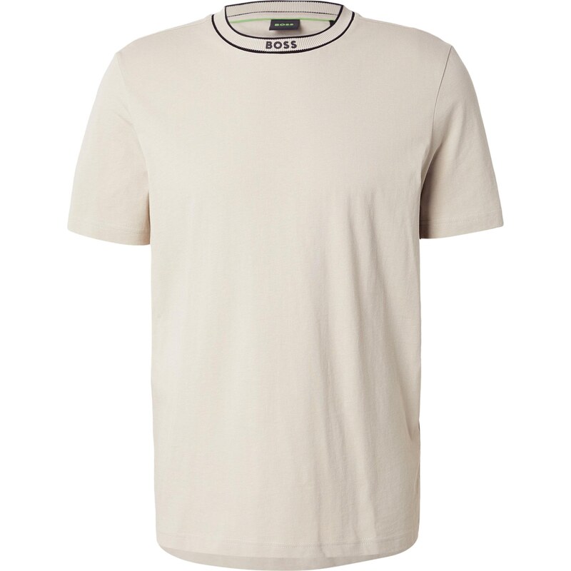 BOSS Tričko béžová / čierna 68160476
