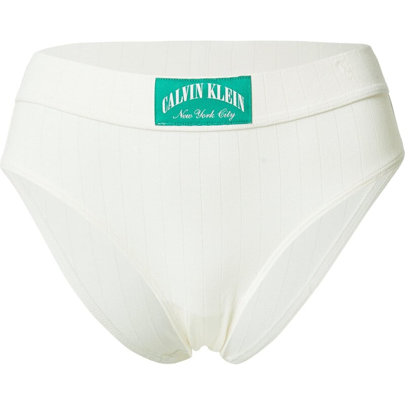 Calvin Klein Underwear Nohavičky zelená / biela 68160459