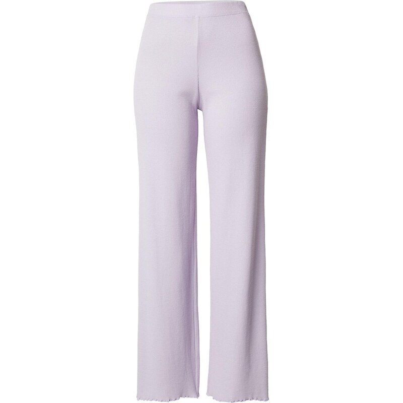 BOSS Pyžamové nohavice pastelovo fialová 68160536