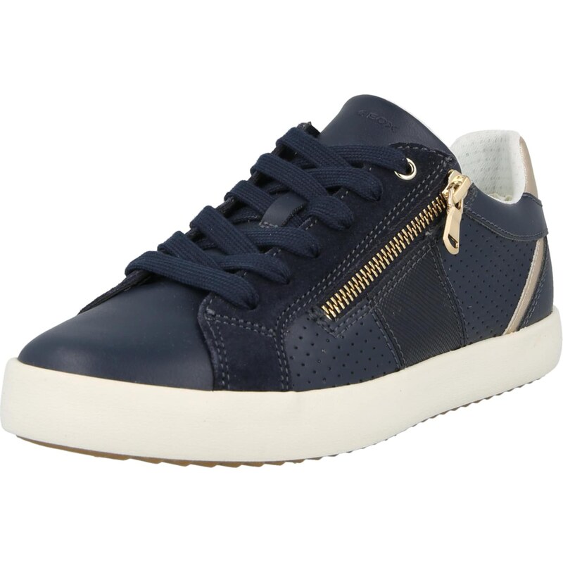 GEOX Nízke tenisky BLOMIEE námornícka modrá / strieborná 68160542