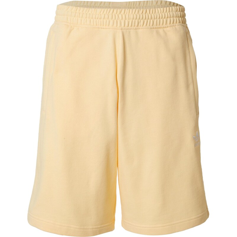 ADIDAS ORIGINALS Nohavice Essentials pastelovo žltá / biela 68160630