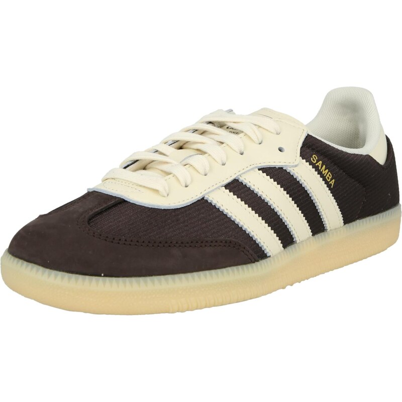 ADIDAS ORIGINALS Nízke tenisky SAMBA OG nebielená / hnedá 68160664