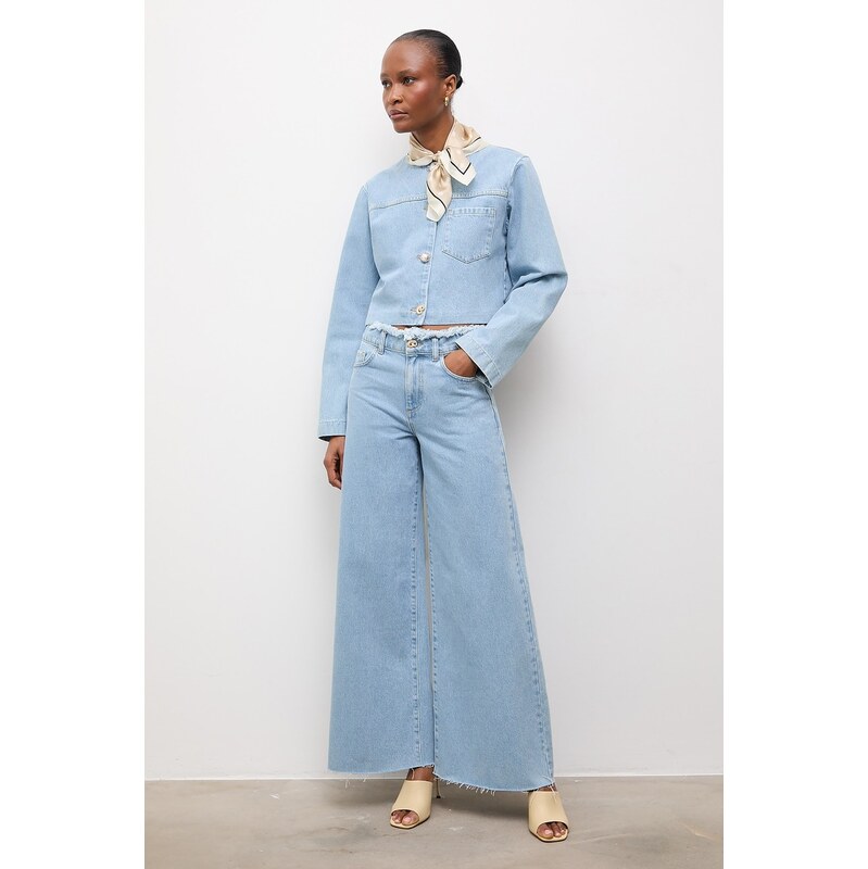 Dámske rifle wide leg Answear.LAB z kolekcie Unscripted 68157456