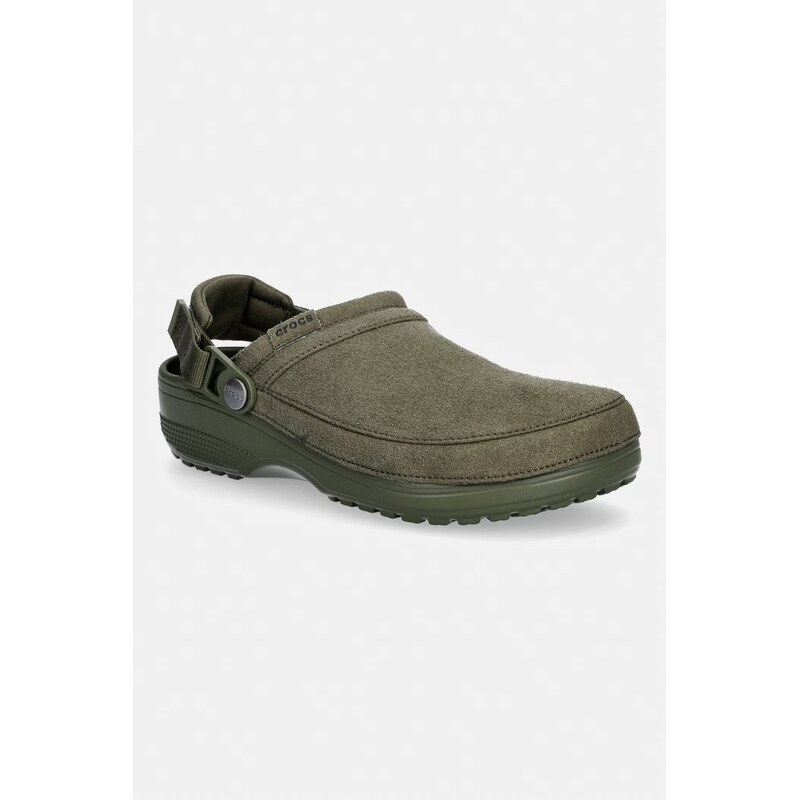 E-shop Pánske šľapky Crocs Classic Crafted Vegan Suede Cg