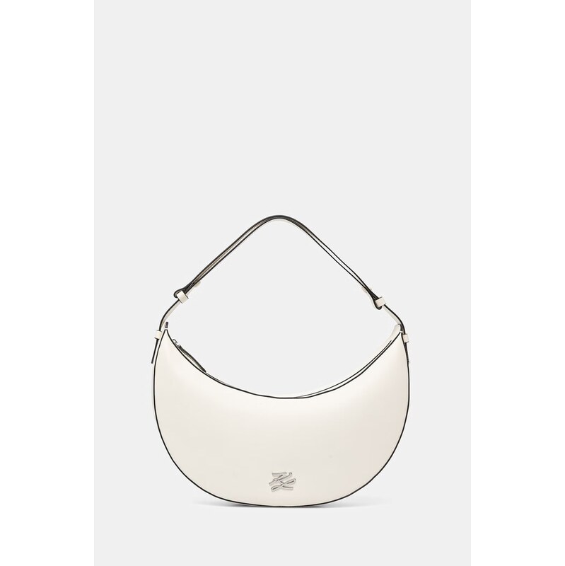 Dámska rogal kožená kabelka Karl Lagerfeld K/AUTOGRAPH 68157566