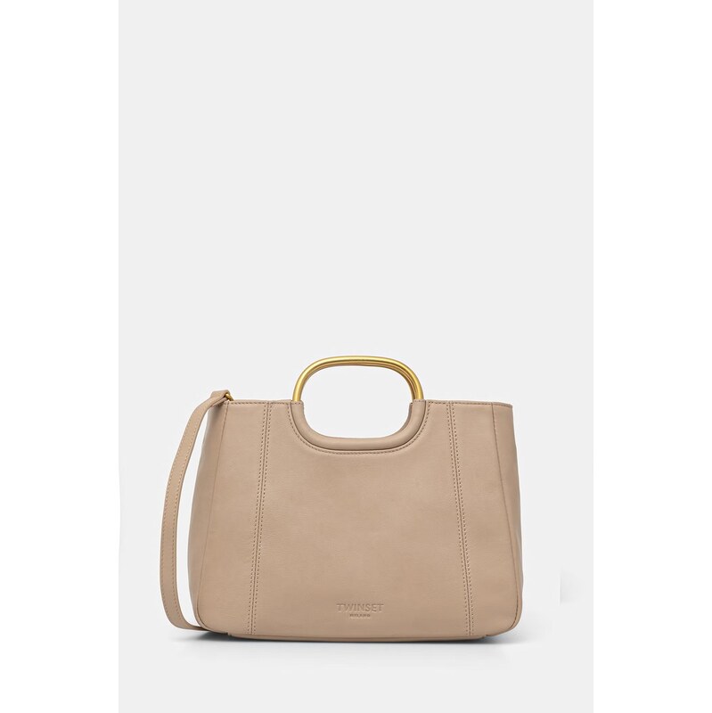 Dámska kožená kabelka typu tote Twinset 68157572
