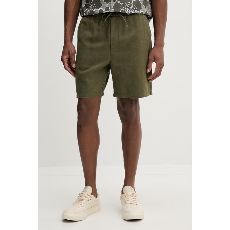 Pánske šortky s ľanom Les Deux Otto 68157612