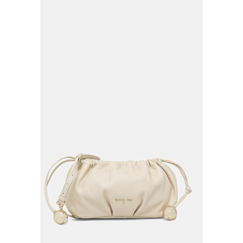 Dámska kožená kabelka typu vak Patrizia Pepe 68157637