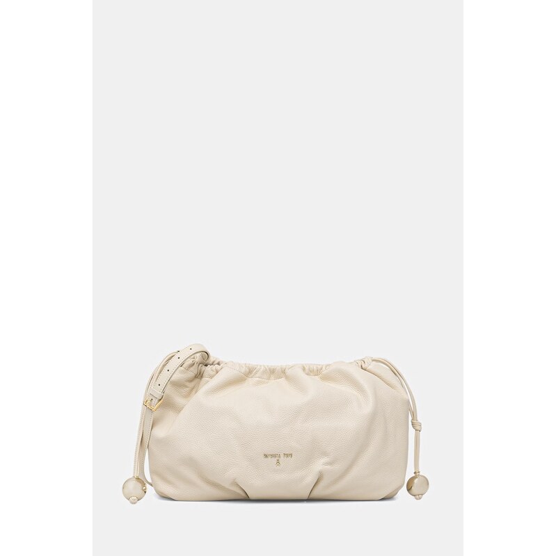 Dámska kožená kabelka typu vak Patrizia Pepe 68157635