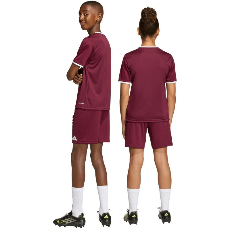 Dětské šortky Entrada 26 bordó model 21870315 - ADIDAS 69624566