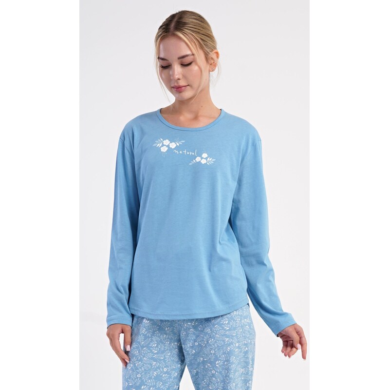 Vienetta Dámske dlhé pyžamo Natural life 65899883