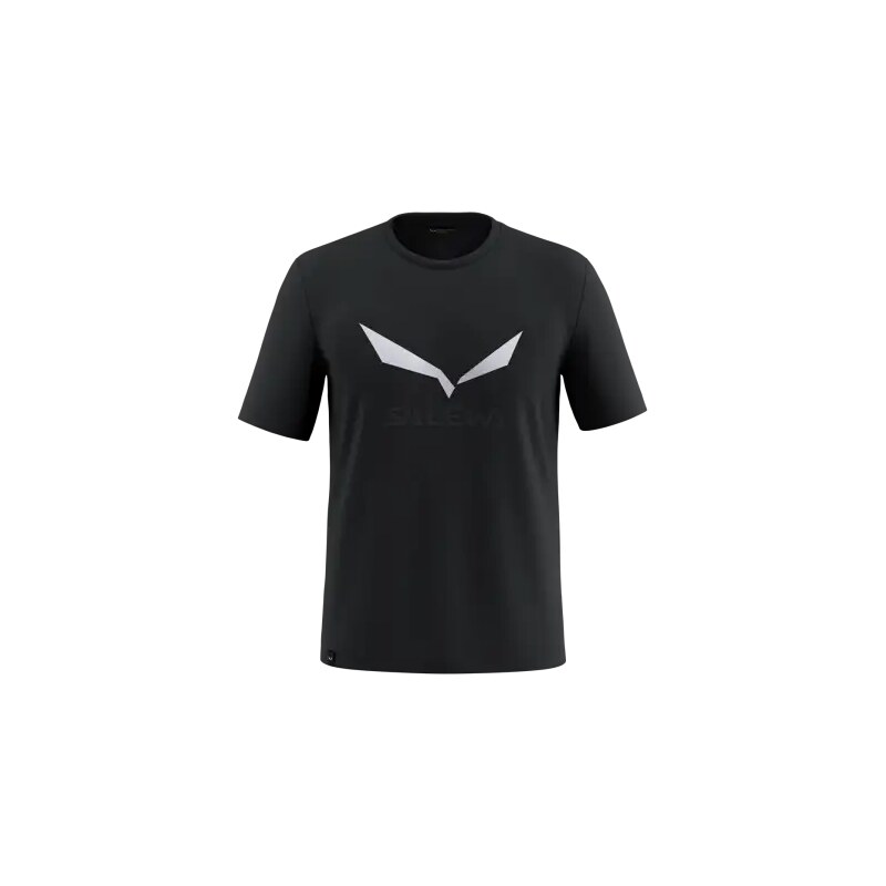 E-shop Salewa Solidlogo Dry pánske tričko krátky rukáv Black out vel.46
