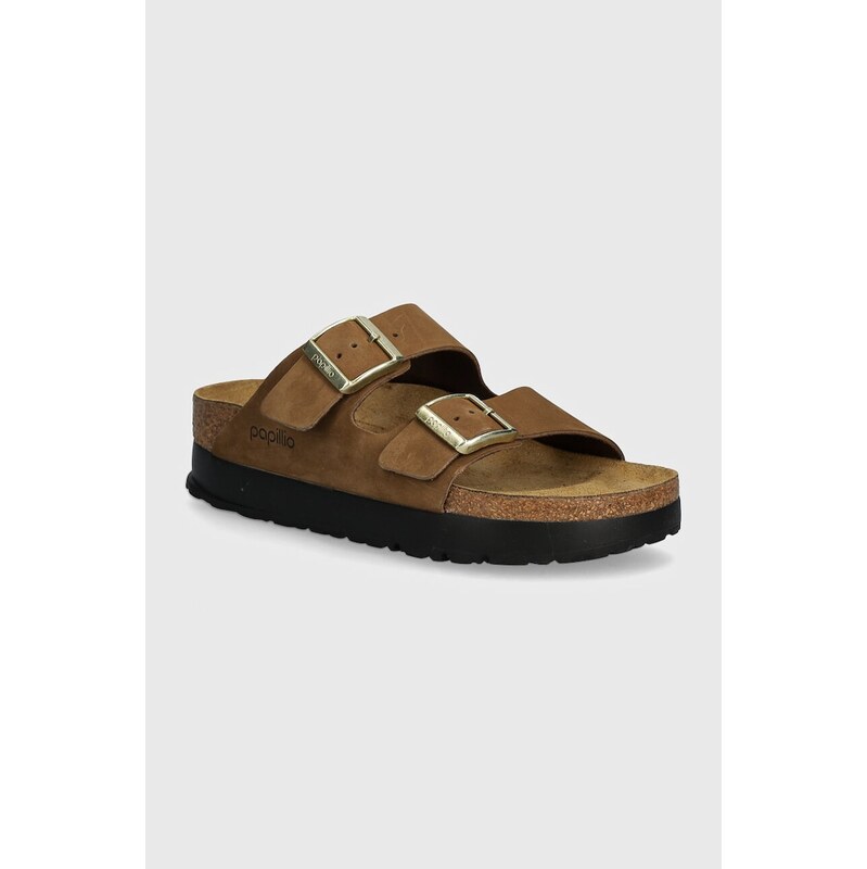 Nubukové šľapky Birkenstock Arizona Platform Flex Birkenstock x 54079870