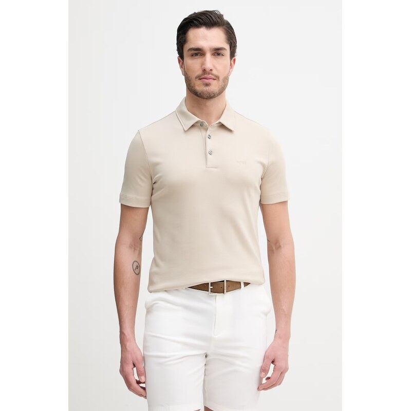 Bavlnené polo tričko BOSS 67643295