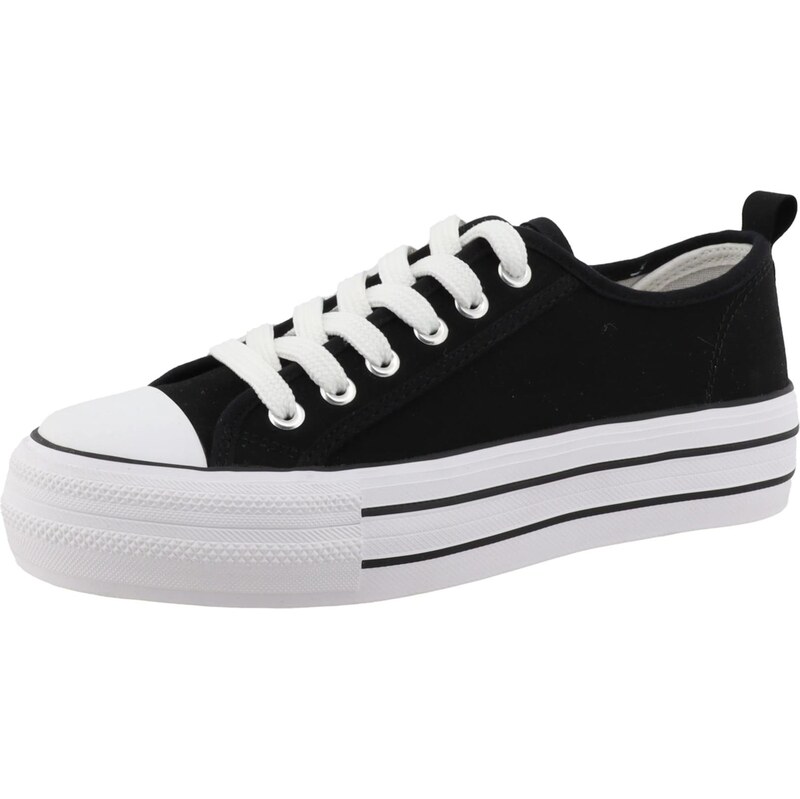 TOM TAILOR Nízke tenisky čierna / biela 68211830