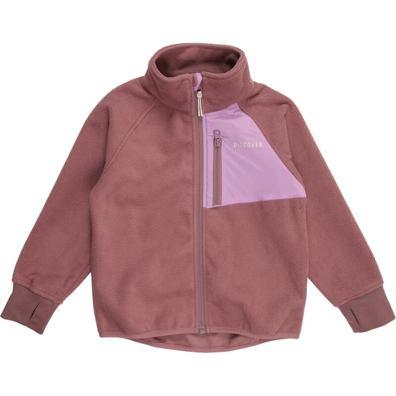 NAME IT Flisová bunda NMNMove03 svetlofialová / orchideová 68213052