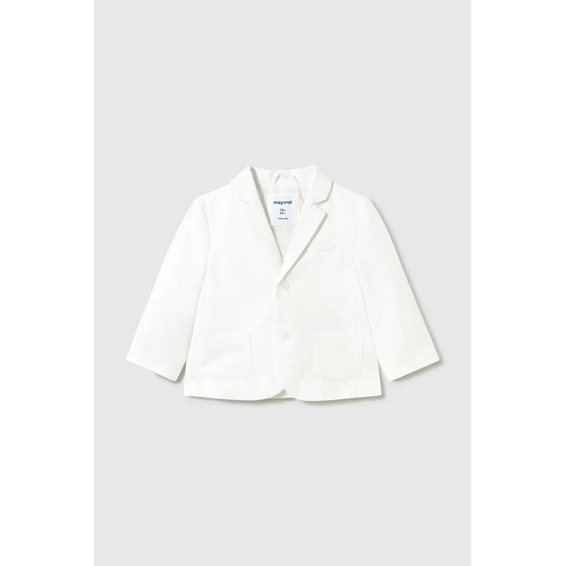 Detské sako s prímesou ľanu Mayoral 67715350