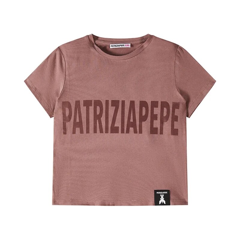 Detské bavlnené tričko Patrizia Pepe J331 67530736