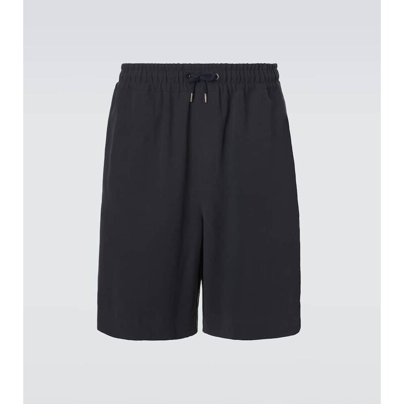 Giorgio Armani Linen canvas Bermuda shorts 68097160