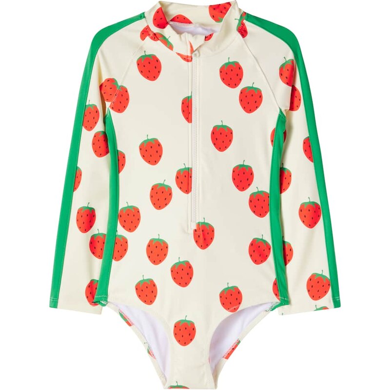 Mini Rodini Strawberries rashguard swimsuit 68041175