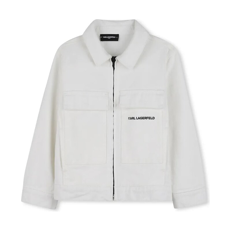 Detská bavlnená bunda Karl Lagerfeld 67547942