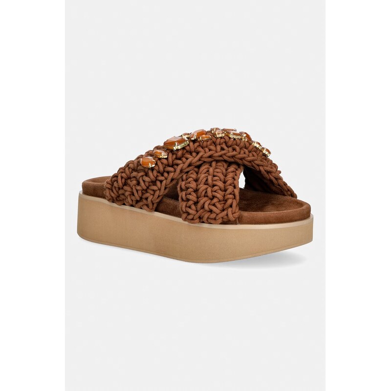 Šľapky Inuikii Woven Stones Platform 67636836