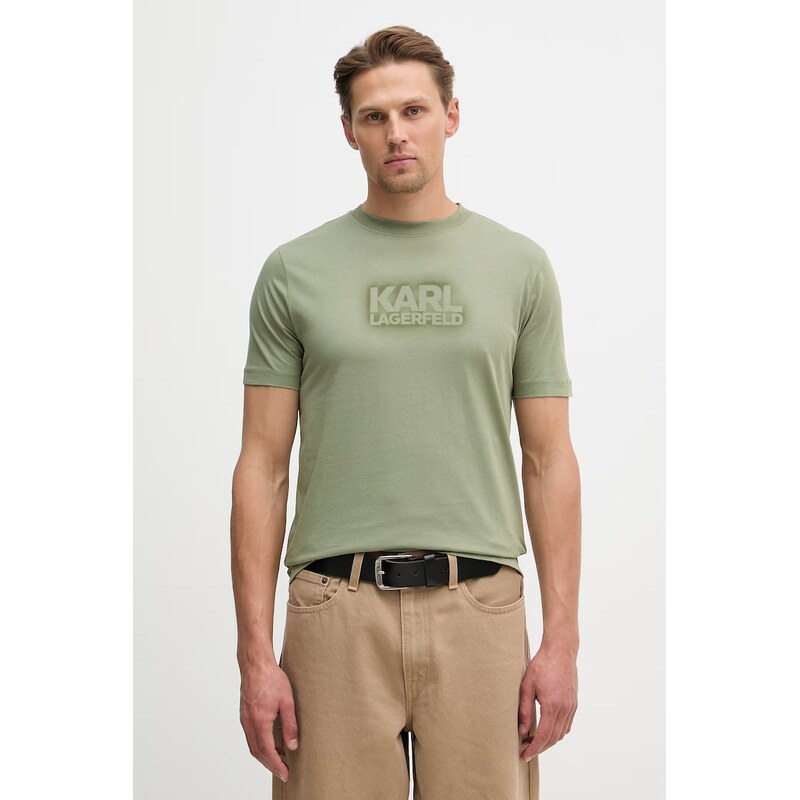 Bavlnené tričko Karl Lagerfeld 67602518