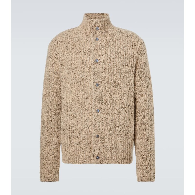 Gods True Cashmere Cashmere bouclÃ cardigan with labradorite 68045408