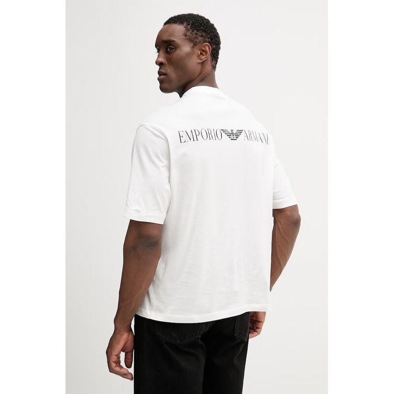 Bavlnené tričko Emporio Armani 67620653