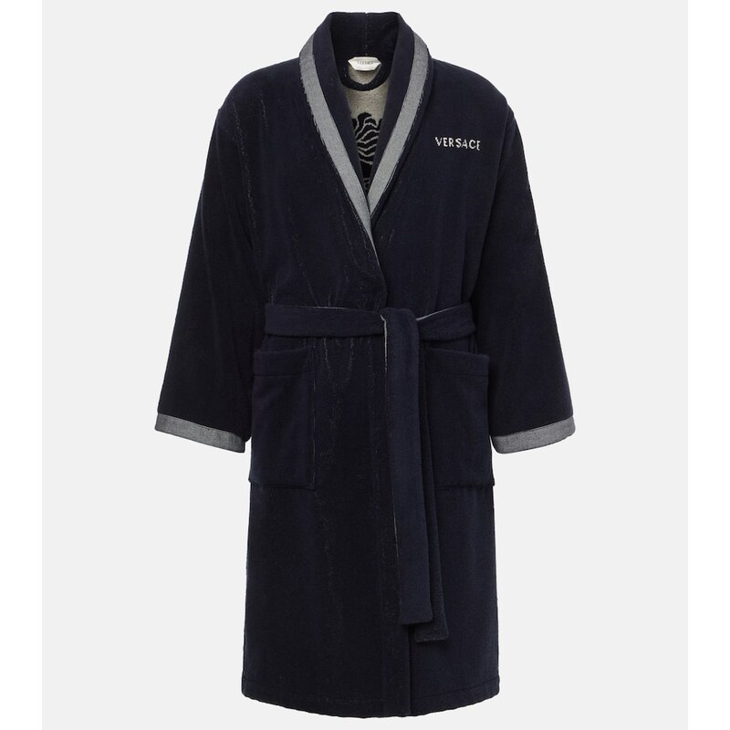 Versace Home Medusa cotton terry robe 68046224