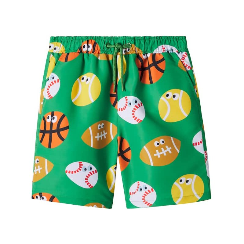 Stella McCartney Kids Printed swim trunks 68284939