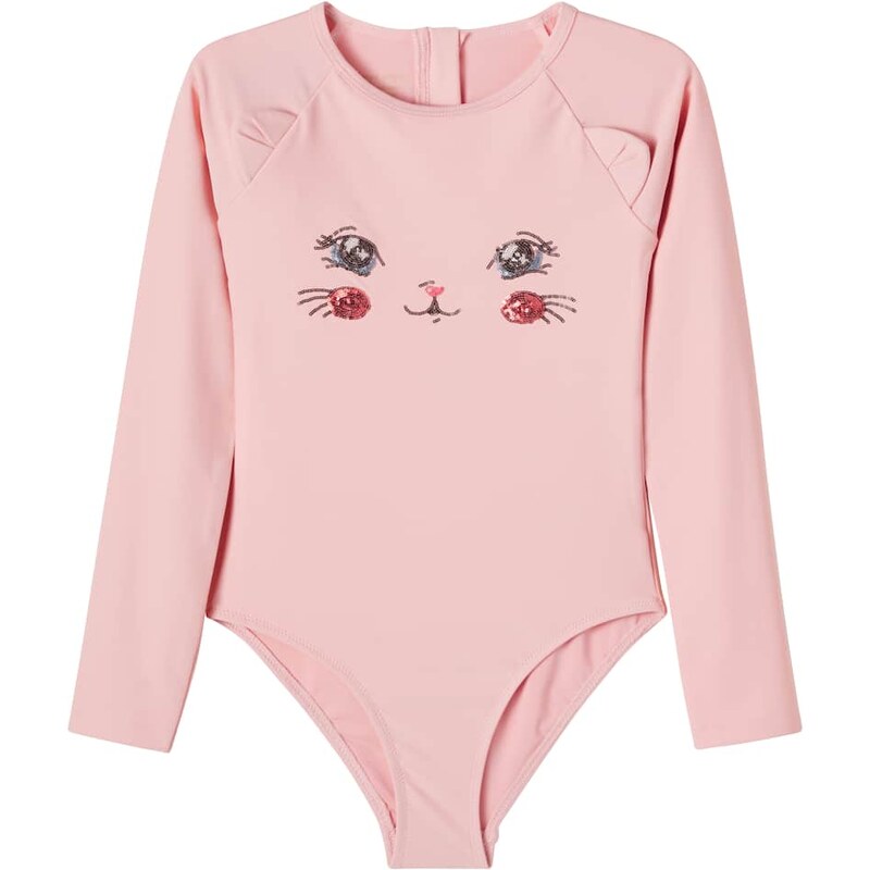 Konges Slojd Konges SlÃ¸jd Kitty sequined rashguard swimsuit 68137010