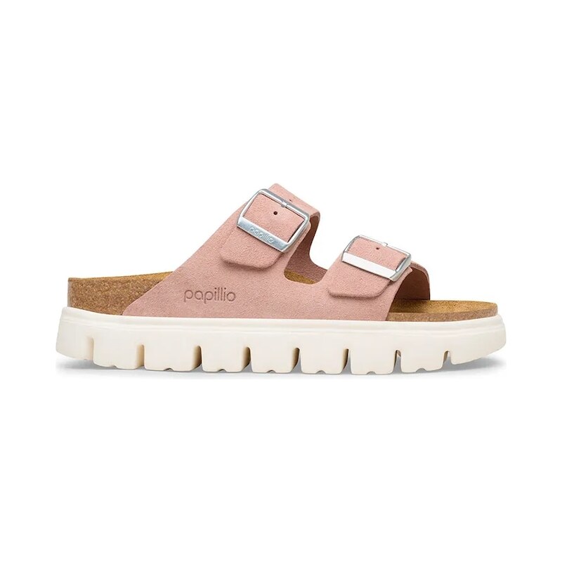 Semišové šľapky Arizona Chunky Birkenstock x Papillio 67714962