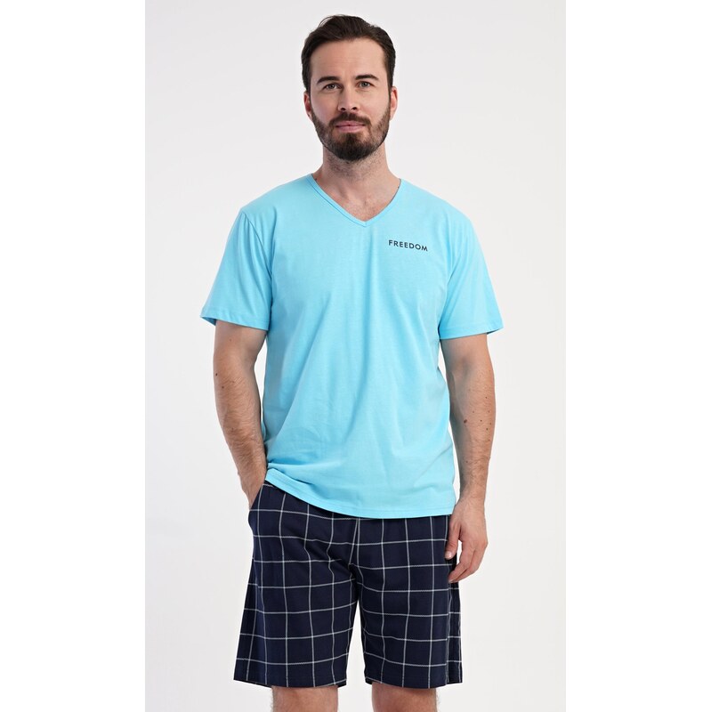 Vienetta MAN Pánske pyžamo šortky Freedom 68161446