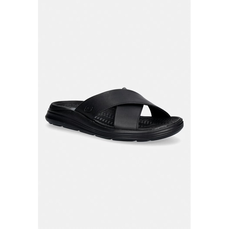 E-shop Skechers šľapky pánske kožené SARGO