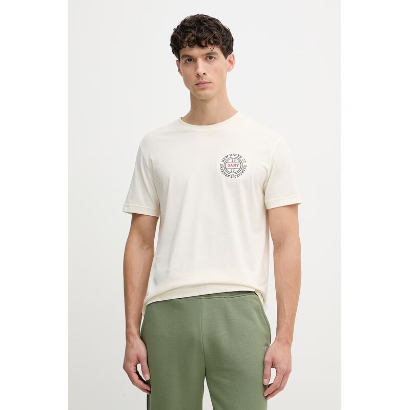 Gant tričko pánske bavlnené 67824322