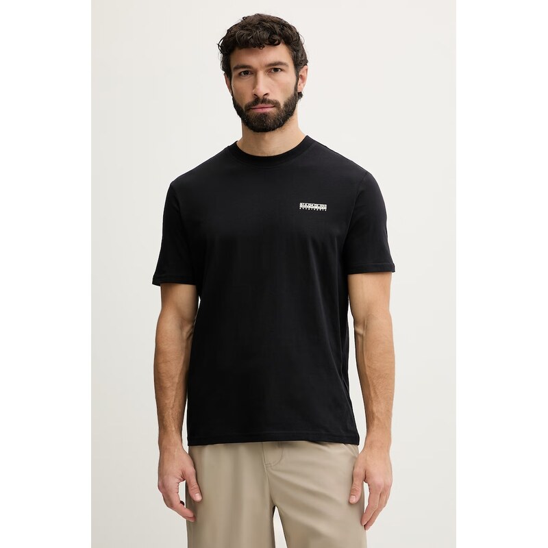Napapijri tričko pánske bavlnené SMALL BOX 67824341