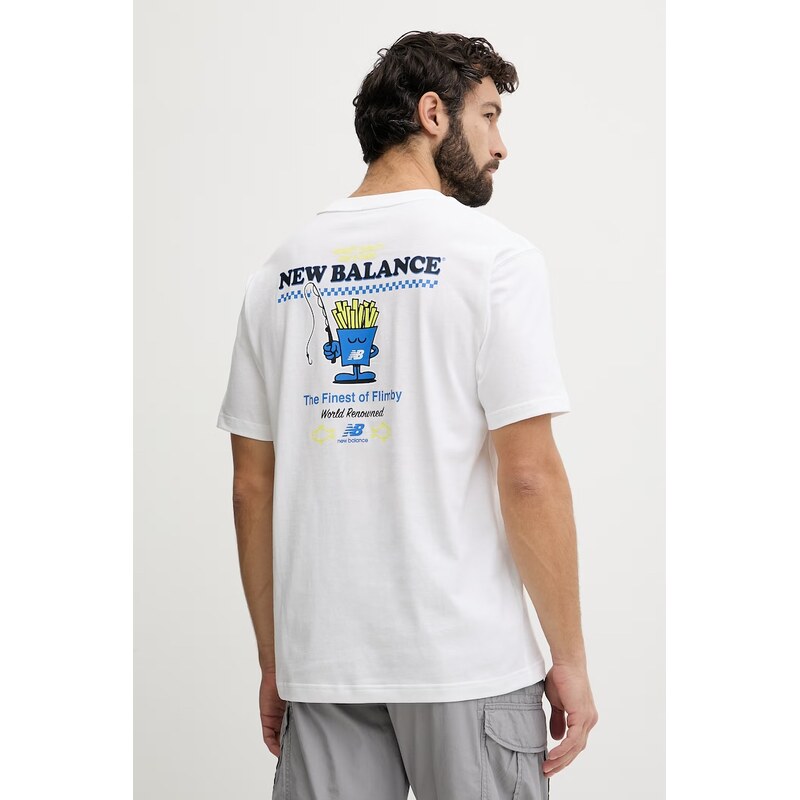 New Balance tričko pánske bavlnené Fish and Chips 67820048