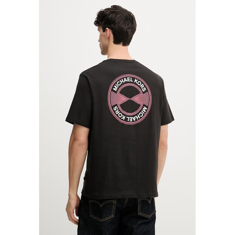 Pánske bavlnené tričko Michael Kors 67856037