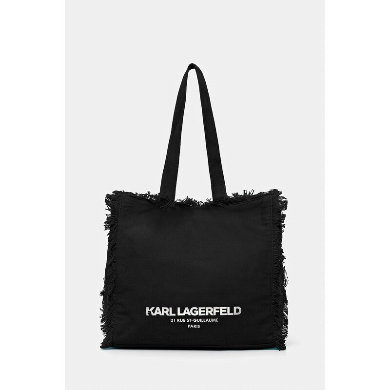 Dámska bavlnená kabelka typu tote Karl Lagerfeld K/RSG 67856110
