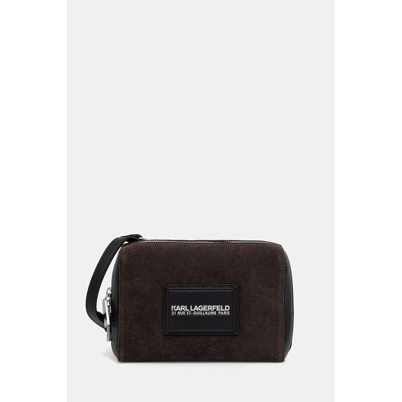 Karl Lagerfeld vrecko pánske z imitácie semišu 67869987