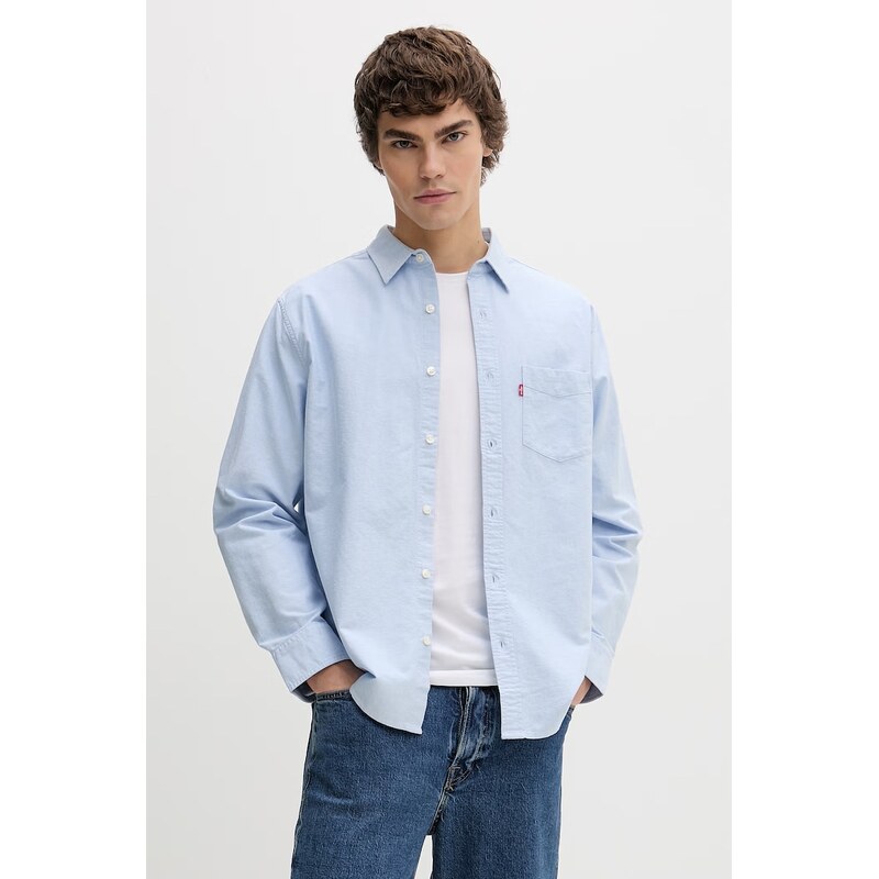 Levis pánska bavlnená košeľa SUNSET 1 POCKET STANDARD 67869988
