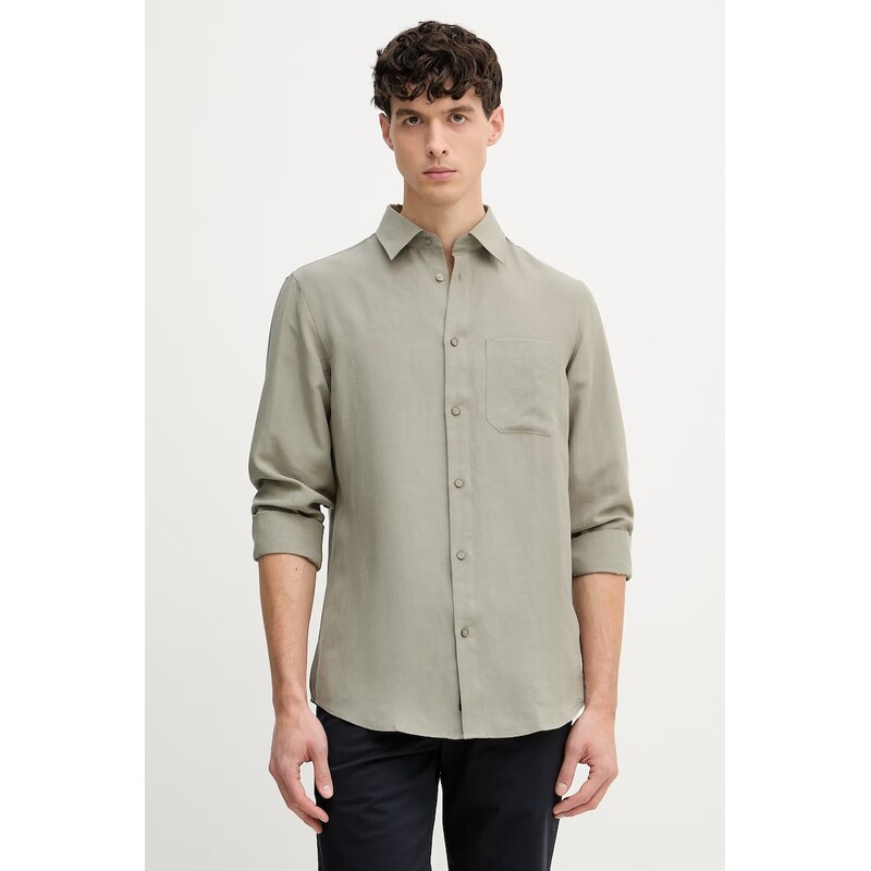 Guess košeľa pánska s ľanom 67866940