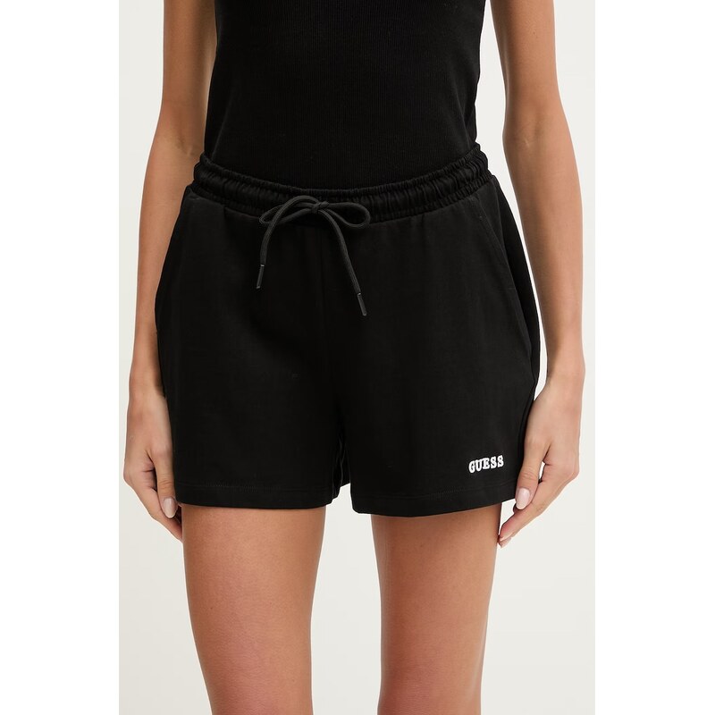 Guess teplákové šortky dámske bavlnené GIADA 67867015