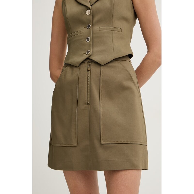 Morgan sukňa s bavlnou 67913272