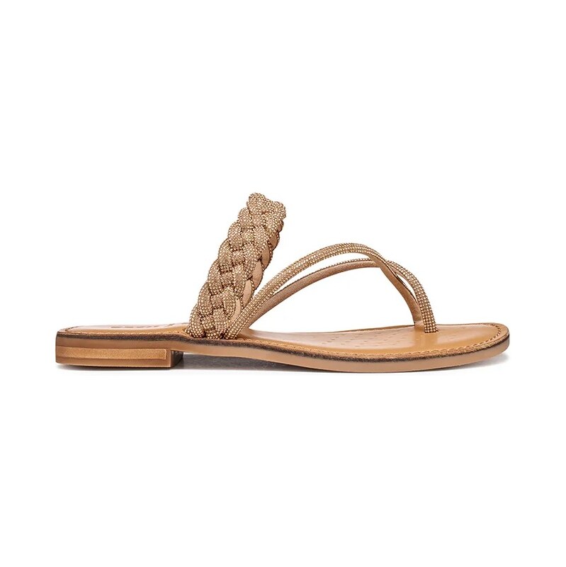 Kožené žabky Geox D MADDALUSIAC 68163277