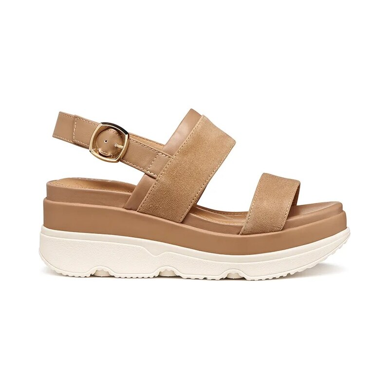 Semišové sandále Geox D GARDENIA 68163311