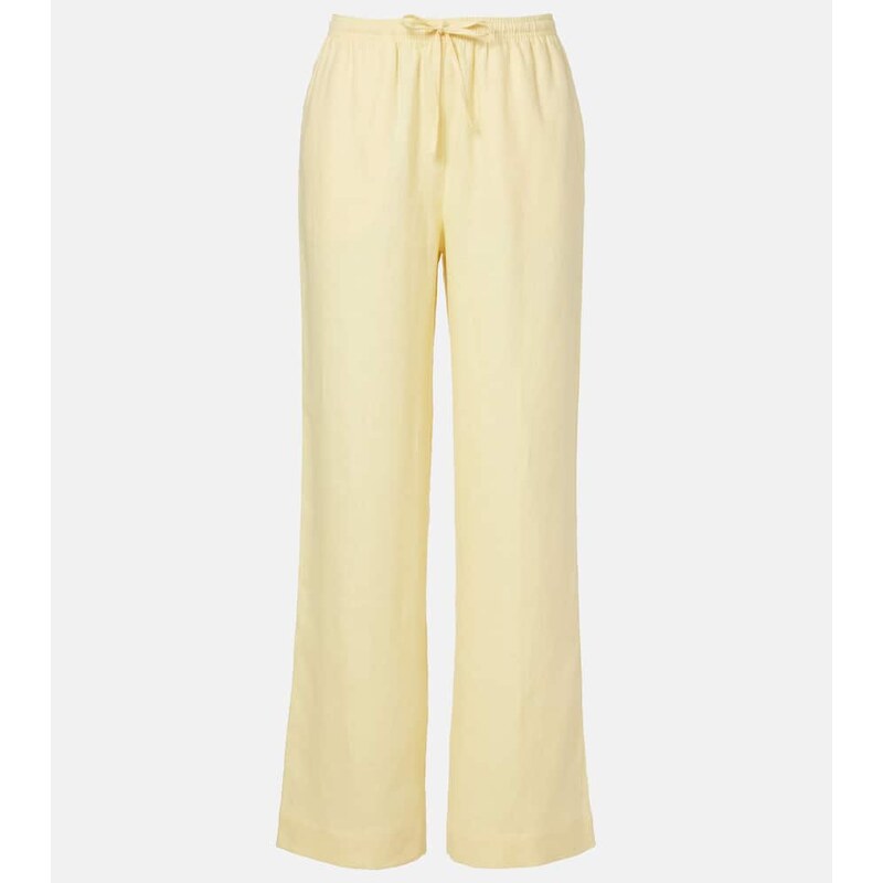 Asceno Aurelia linen wide-leg pants 67967402