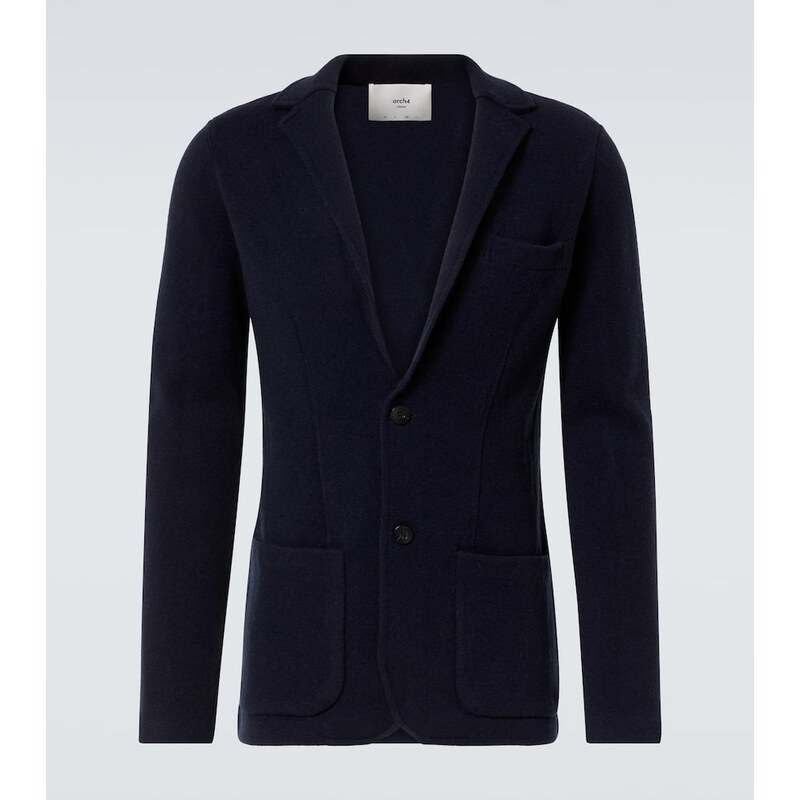 Arch4 Mr Poole wool and cashmere cardigan 68054461